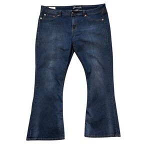 Source of Wisdom Slim Boot Jeans Stretch Mid Rise Medium Wash 20